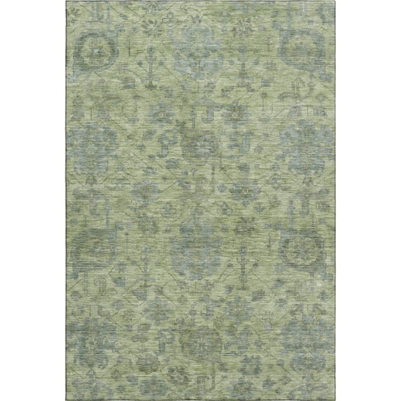 Dalyn Rugs Premium Machine Washable Mayfield AMF1105 Aloe 3' x 5' Rug