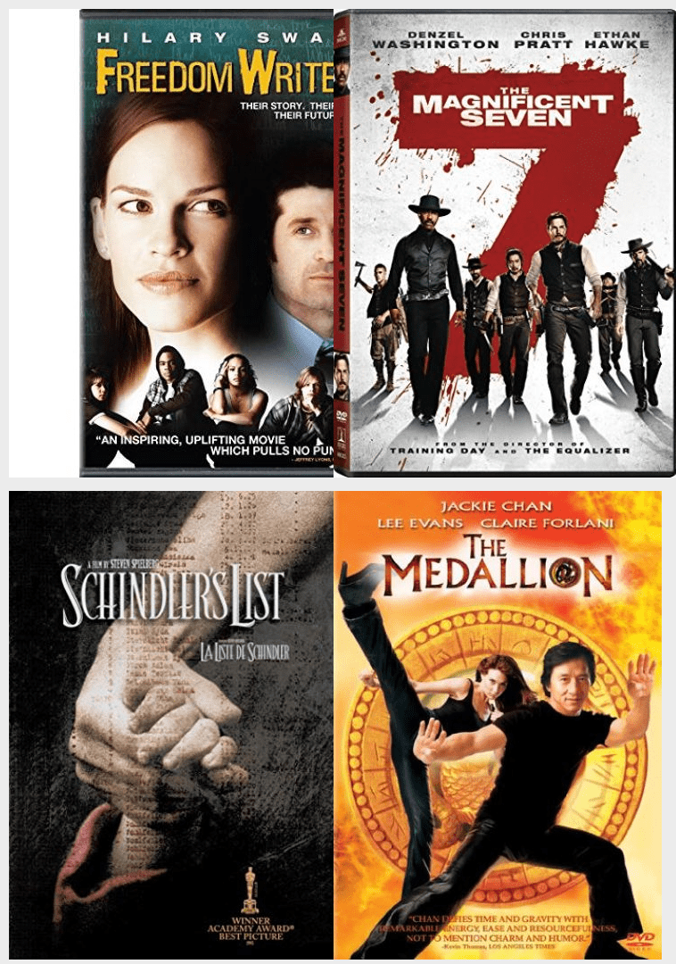 Freedom Writers, Magnificent Seven, Schindlers List Nigeria Ubuy