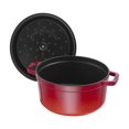 thumbnail image 3 of STAUB La Cocotte Cocotte Ronde en Fonte de 5,25 L, Cerise, 3 of 7