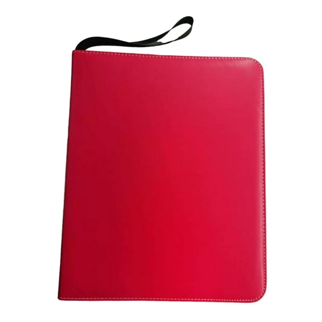 Carpeta de transporte para tarjetas comerciales/carpeta de colección de tarjetas con 9 bolsillos para 720 tarjetas con estuche de almacenamiento para CUTICAT Estuche para guardar tarjetas