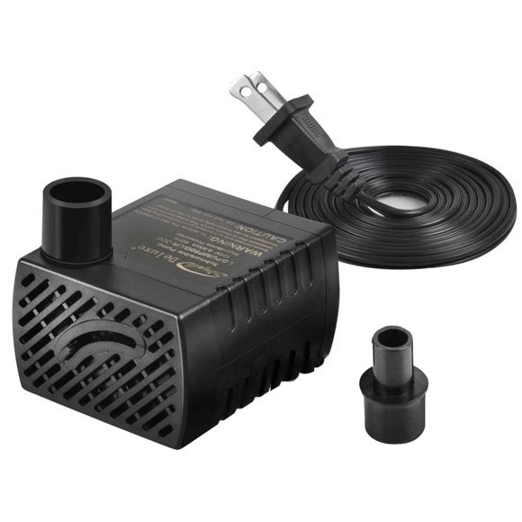 Bomba de agua Simple Deluxe 300L/H (80 GPH) 3.6W para acuario