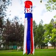 thumbnail image 5 of In the Breeze 4677 — Patriot Twistair Windsock, Hanging Novelty Patio Decor, 5 of 6