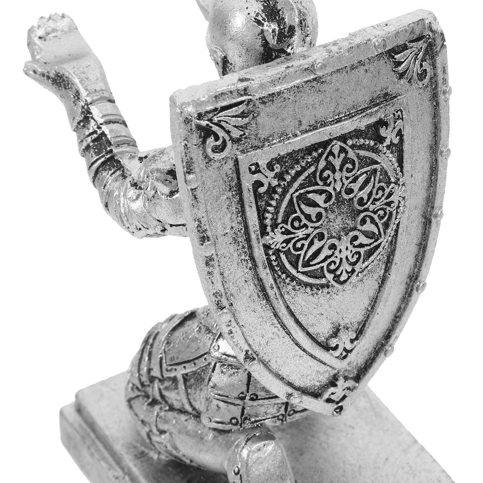 3pcs Executive Knight Shape Pen Holder Desk Organizer Accessories Desk Decoration Pen Stand For Office And Home Stationery Decor