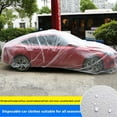 thumbnail image 5 of Car Cover for Universal Fit - Clear, Water & Dust Protection, Lightweight, Scratch-Free Design, 5 of 6