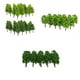 thumbnail image 1 of 60 piezas de árboles modelo, árboles a escala 1: 150 1: 200, suministros de diorama, tren modelo paisaje parque jardín calle diseño bosque juegos Macarena Modelos de trenes Paisaje ferroviario, 1 of 6