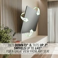 thumbnail image 4 of SANUS VuePoint Full-Motion TV Wall Mount for TVs 42"-90" up to 120 lbs – Height Adjust with Swivels, Tilts, and Extends up to 25" From the Wall, 4 of 7