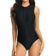 thumbnail image 4 of WILLBEST Trajes de Baño Niña Natacion Mujer Verano Sin Mangas Cremallera Surf Traje de Baño Traje de Baño Playa Sexy Bikini Traje de Baño, 4 of 8