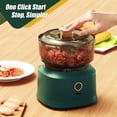 thumbnail image 3 of 350ml Electric Garlic Chopper Mini Cordless Meat Grinder USB Rechargeable Vegetable Onion Chopper Portable Small Electri, 3 of 9