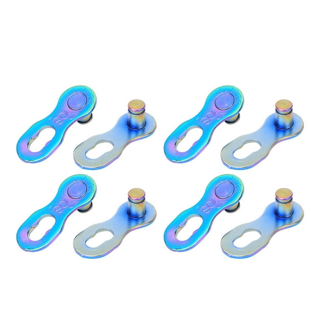 Bike Chain Part Steel Bike Chain Link Steel 10 Speed Chain Bicycle Chain Link, For Bicycle Mountain Bike Road Bike Chain Sports Colorful