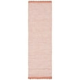 thumbnail image 3 of SAFAVIEH Montauk Sharlene Solid Braided Cotton Area Rug, Peach, 8' x 10', 3 of 7