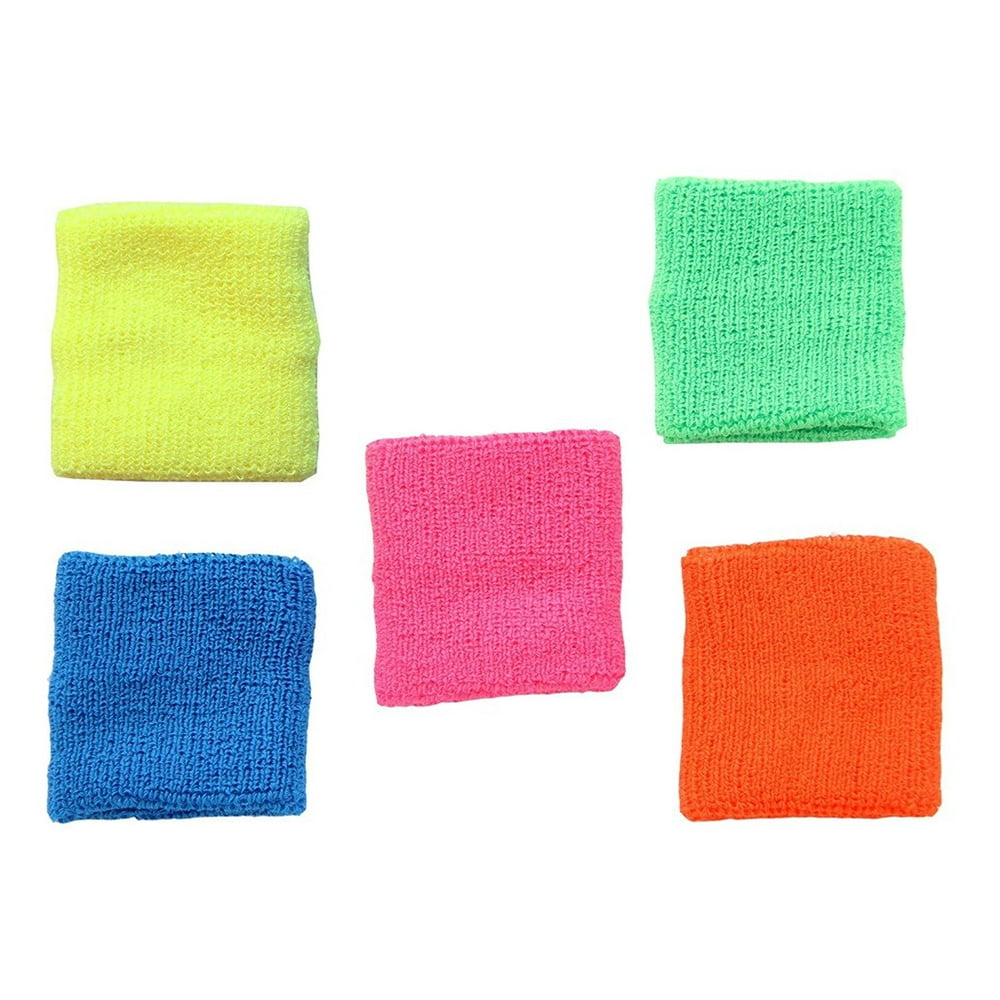 Terry Cloth Ultimate Wristband Various Colors Sweatband (Includes 1