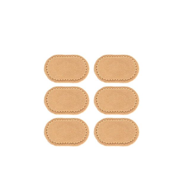 Minnieouse 6 uds Protector de talón antiabrasivos plantillas transpirables parches al aire libre antideslizante Invisible ojal pegatinas mujeres hombres Accesorios de calzado Minnieouse AP012309-00