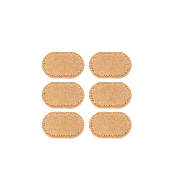 Minnieouse 6 uds Protector de talón antiabrasivos plantillas transpirables parches al aire libre antideslizante Invisible ojal pegatinas mujeres hombres Accesorios de calzado Minnieouse AP012309-00