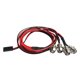 thumbnail image 5 of Luz del coche RC Car 4 LED Light Kit 2 White 2 Red Reemplazo para Axial SCX10 TRX4 D90 Redcat GEN8 hpi RC Car Tomshoo Luz del coche, 5 of 7