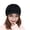 Black, variant on Ludlz Women's Winter Warm Hat Crochet Slouchy Beanie Knitted Caps with Visor