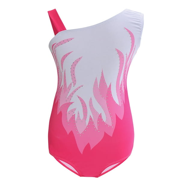 Leotardo de gimnasia Sunnimix para Niñas Rosa 8