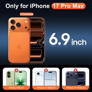 iPhone 17 Pro Max Case, Clear Case, Shockproof, Slim-fit Cover