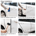 thumbnail image 7 of 19ft/6m Car Door Edge Guard Protector U Shape Rubber Trim Vehicle Protective Strips Invisible Black, 7 of 7