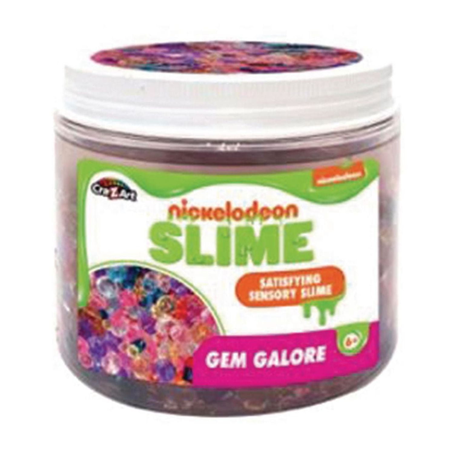 Nickelodeon Gem Galore Sensory Slime Jar