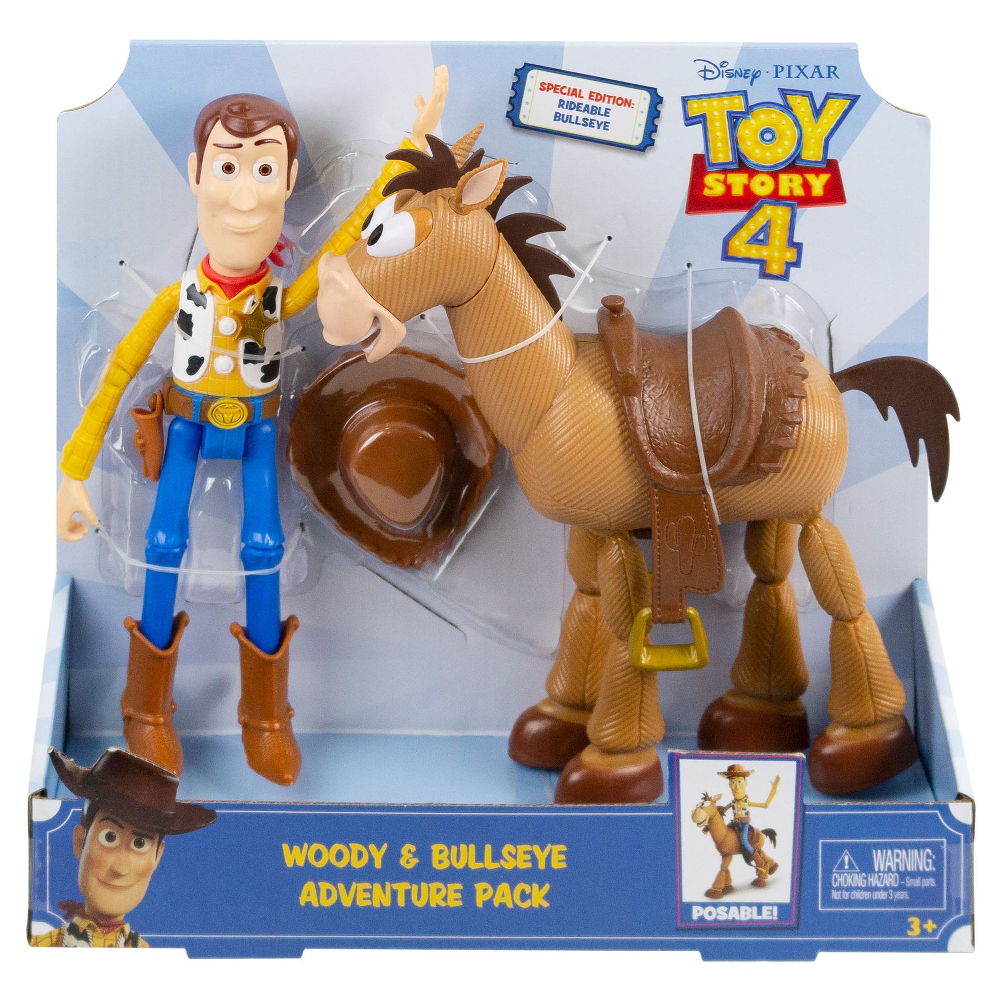 Award Winning Disney/Pixar Toy Story 4 Woody And Buzz Lightyear 2-Character Pack, Movie-Inspired Relative-Scale For Storytelling Play - image 8 of 8