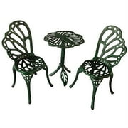 Flowerhouse Twin Butterfly Bistro Set-Antique FH3PSET-A