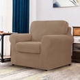 thumbnail image 2 of CHUN YI Stretch Checks Spandex Sofa Cover Separate Backrests Cushions Cover Slipcover, 2 of 5