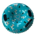 thumbnail image 1 of Tubo de nieve de invierno plegable Tubo de 91 cm Adultos Trineo Trineo Trineo de nieve inflable para jardín Patio trasero Deportes Esquí Azul DYNWAVEMX Tubo de nieve inflable, 1 of 8