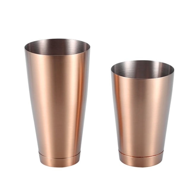 Coctelera de acero inoxidable resistente y duradera, herramienta de cocina para el hogar (oro rosa)