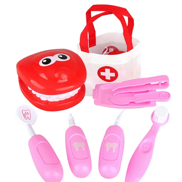 9pcs Kids Dentist Play Set High Simulation Dentist Model Role Play