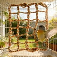 thumbnail image 4 of Woven Climbing Activity Net for Parrots and Small Interactive Play Exercise Toy, 4 of 5