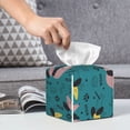 thumbnail image 6 of Cauagu Dachshund Dog Print Tissue Box Cover,Leather Square Holder - Decorative Holder/Organizer for Bathroom, Night Stands, Office Desk & Car 5"X5"X5", 6 of 7