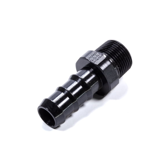 Fragola 484012-BL 0.75 Hose Barb x 0.75 MPT Adapter Fitting - Black