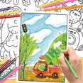thumbnail image 3 of Lápices de colores Toidgy, 240 paquetes, para aula de niños con sacapuntas, 3 of 7