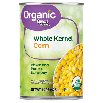 Great Value  Whole Kernel Corn, 15 oz Can