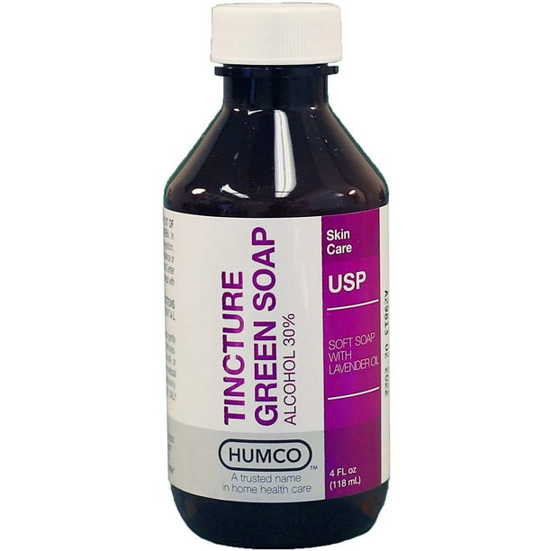 HUMCO 104994001 Green Soap Tincture USP 4 oz, Shape