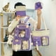 thumbnail image 4 of Mochila Kawaii para Mujer 5 Unidades/juego Escolar Gran Capacidad Estudiante Coreana, 4 of 9