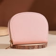 thumbnail image 5 of Women's Stylish Solid Color Zipper Purse Card Slot Credit Card Holder Compact Wallet For Daily Use, 5 of 6