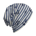 thumbnail image 6 of Naloa Anchors And Steering Wheel Soft Beanie Hat, Knit Beanie Daily Beanie in Fine Knit for Women Men Winter Travel, Outdoor, 6 of 7