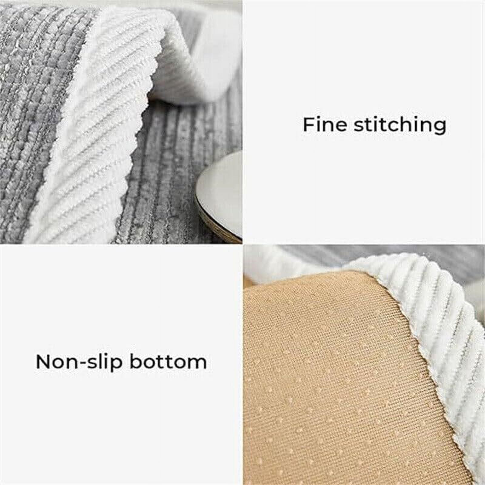 Fuzzy Sofa Cover Couch Cover, Towel Mattress Protector Furniture Protector Washable Anti-Slip Sofa Cover