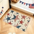thumbnail image 4 of EGNMCR Bathroom Rugs, Rugs for Living Room, Area Rug Independence Day The US Floor Mat Patriotic Flag Patterns Foot Mat Patio Decorative Garden Flag Rugs Polyester Independence Day Floor Mats, 4 of 6