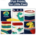 thumbnail image 3 of TELOLY 5Pairs Kids Socks,9-12 Years Old Boys Socks 4-6 Years,Sports Socks Girls Socks 6-8 Years Old,Style1,Size 33-37, 3 of 7