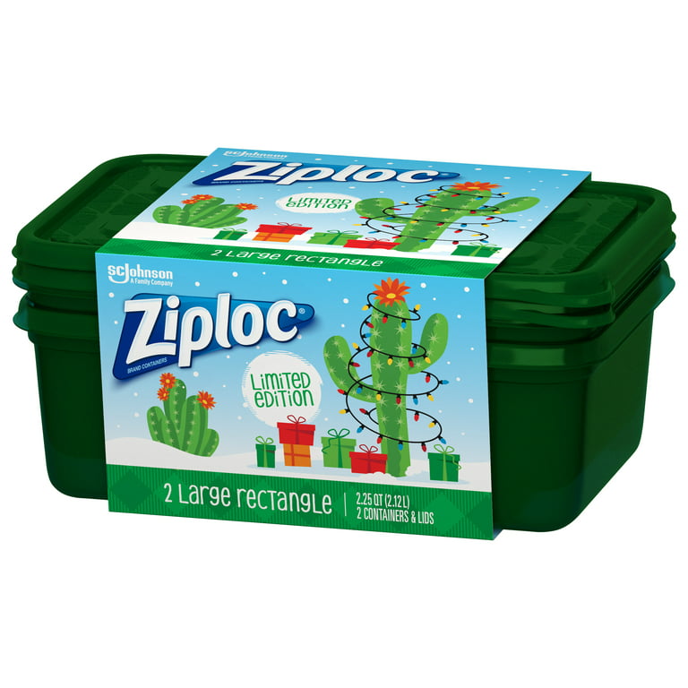 Ziploc®, Rectangle Containers, Ziploc® brand