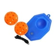 thumbnail image 3 of braveheart Pickleball Trainer Improve Speed Player for Solo Orange with Training Rope Elastic Ball Orange 21x14x6cm, 3 of 6