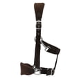 thumbnail image 4 of Henri de Rivel Ergonomic Comfort Halter and Lead Rope Set-Brown-Pony, 4 of 5