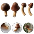 thumbnail image 5 of Wooden Mushroom Refrigerator Magnet Creative Magnet Message Sticker, 5 of 5