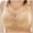 Beige, variant on Utoimkio High Support Wireless Bras for Women Full Coverage Comfort Breathable Push Up Bras for Women No Underwire Everyday Bras