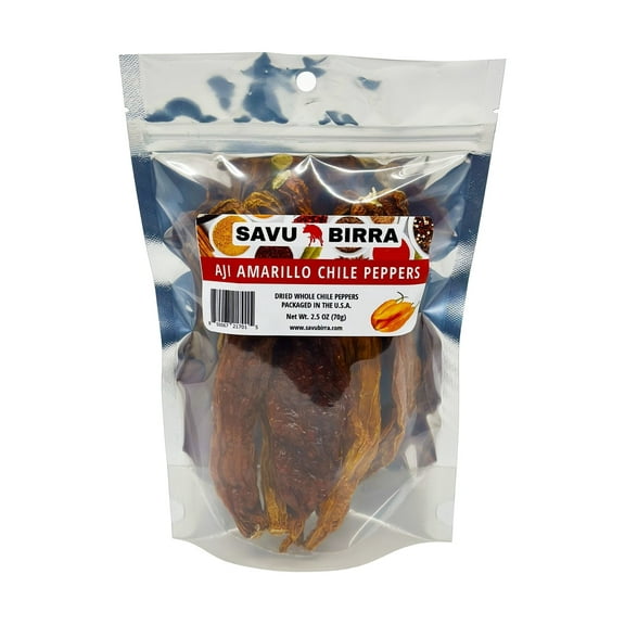 Whole Dried Aji Amarillo Chile Peppers