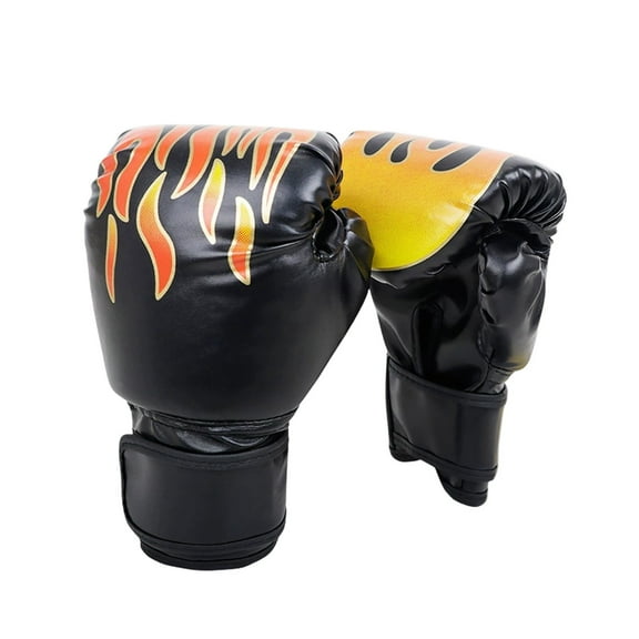 dgysar Kids Training Boxing Gloves, Safe Punching Bag Gloves for Youth, Ideal for Martial Arts, Taekwondo, Karate and Fitness. Black