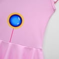 thumbnail image 6 of Girls One Piece Swimsuits Ruffle Bathing Suit Super Brother Peach Princess Swimwear, 6 of 6