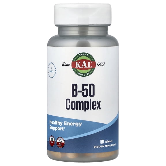 KAL B-50 Complex, 50 Tablets